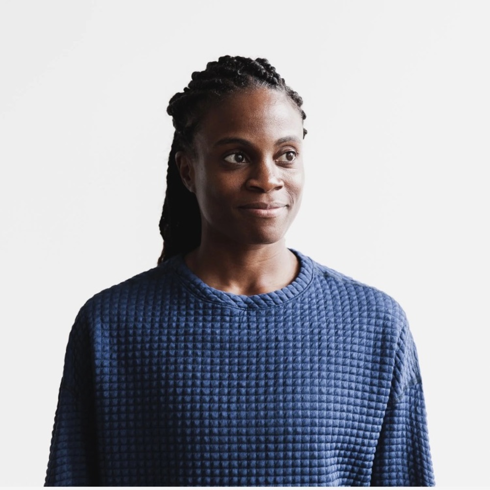 NoBull Quilted Crew Pullover